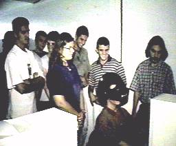 Capacete de RV imerssivo do grupo de RV de Natal-RN